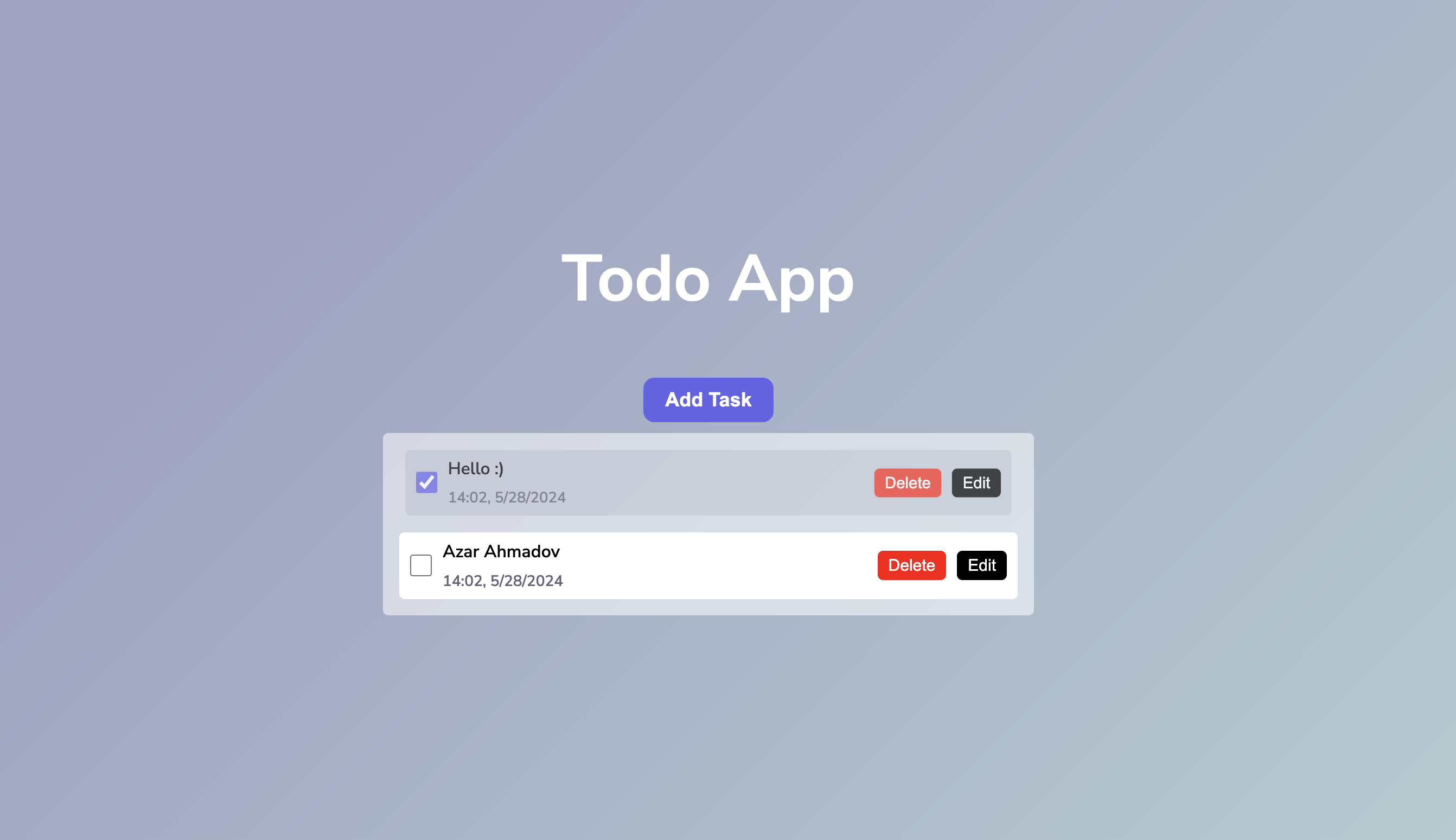 Todo App